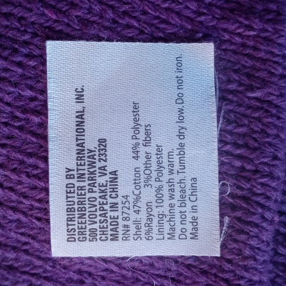 FLEECE LINED HAT - Picture 4 of 5